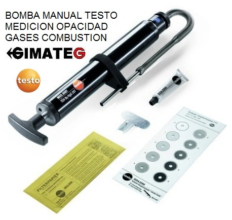 bomba manual para opacidad testo , consulte gimateg