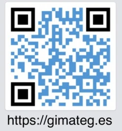 codigo QR tienda online www.gimateg.es