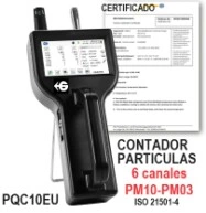 contador particulas solidas y masa en aire ,venta y alquiler GimateG