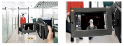 sistema deteccion personas con fiebre con camara termica testo gimateg