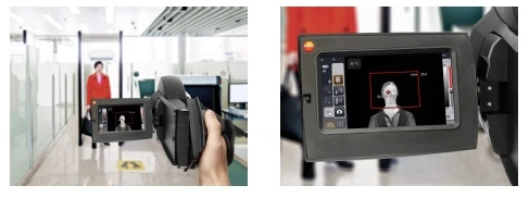 deteccion personas con fiebre con camara termica testo gimateg