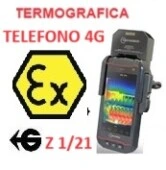 ir a telefono 4g con termografica ATEX zona 1 21 GimateG