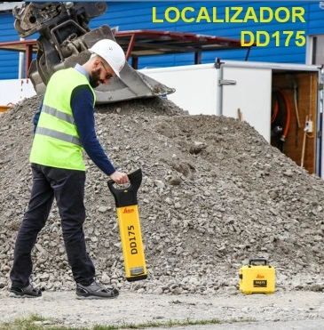 busca tubo metalico enterrado y cable sin tension leica gimateg