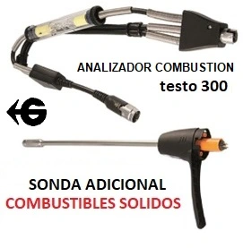 analizador combustibles solidos testo 300 dilusion e impresora gimateg