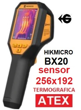 Camara termografica ATEX hikmicro BX20 gimateg