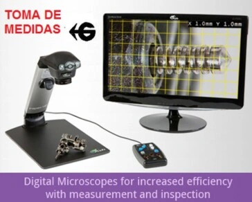 microscopio inspeccion control calidad industria ASH GimateG