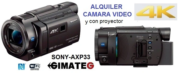 camara video 4k y alta resolucion de GimateG
