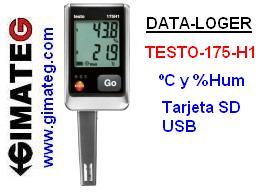 dataloger testo 175-h1 termohigrometro gimateg