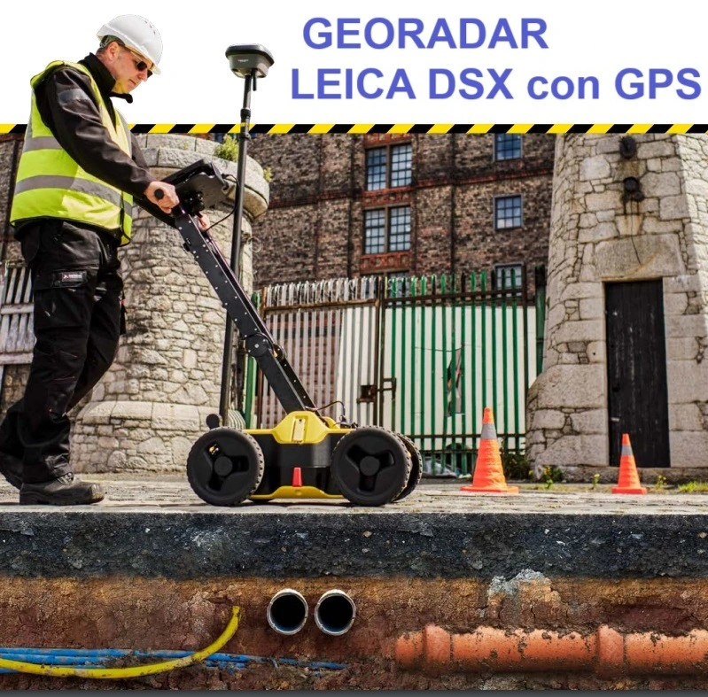 LOCALIZACION con georadar leica DSX consulte a gimateg