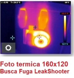 foto termica con camara ultrasonido LeakShooterV2+IR GimateG