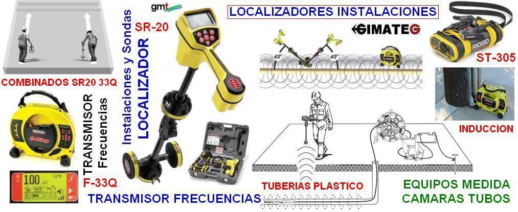 localizadores y generadores profesionales ridgid gimateg