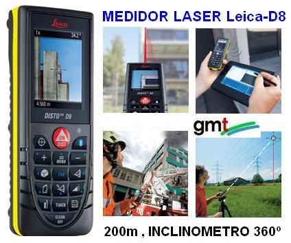 distanciometros laser 200 metros  leica venta alquiler gimateg