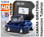 camara giratoria 40mm HD focal inspeccion tubos vis700 Wöhler gimateg