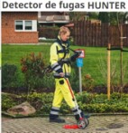 ir a busca fuga agua PRO HUNTER tracergas H2 bomba esders gimateg