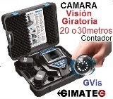 Equipo INSPECCION para Tuberias o Conductos Diam26mm Largo 20m ( Tambien se dispone Equipos con Camara Diam40 Giratoria 360ºx180º