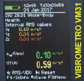 pantalla vibrometro VM31 venta alquiler gimateg