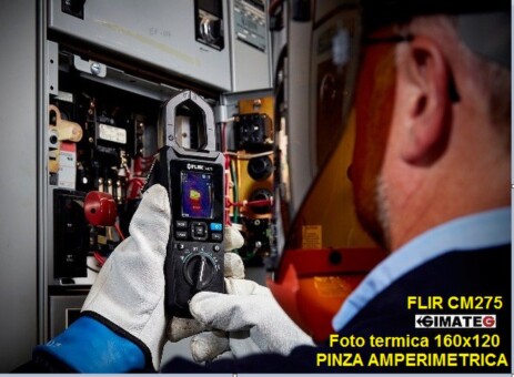 pinza amperimetrica con camara termografica Flir CM275 GimateG