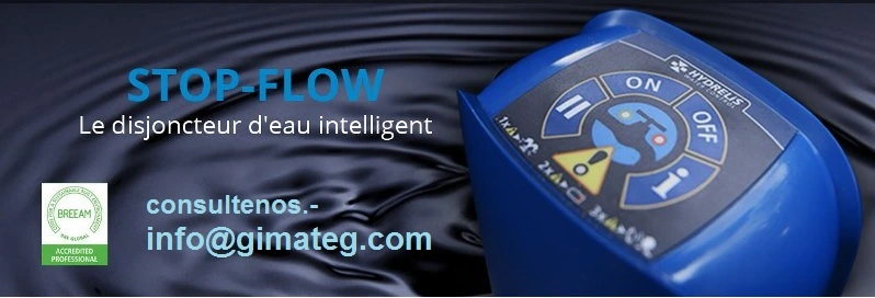 stop-flow certificacion BREEAM antifugas agua consulte gimateg