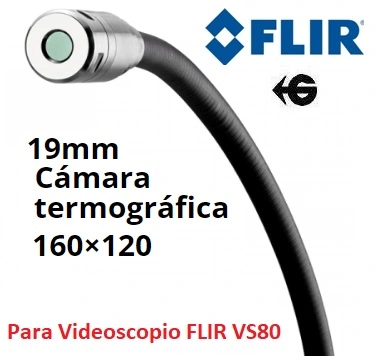 termografica 160x120 videoscopio 19mm Flir VS80 gimateg