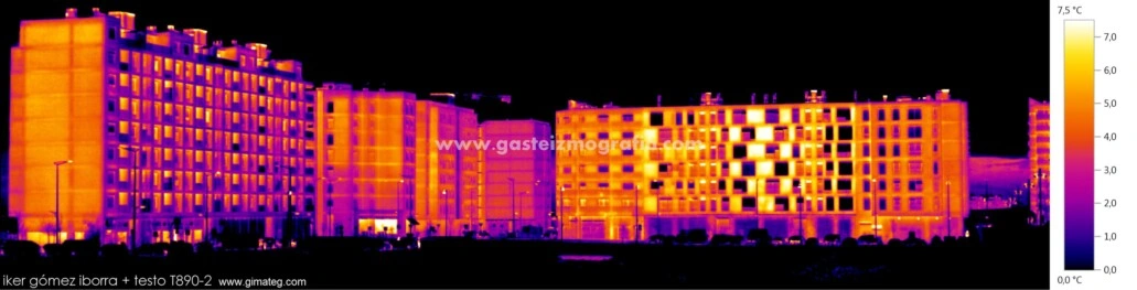 termografia fachadas vitoria-gasteiz por iker gomez testo-gimateg