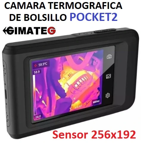 camara termografica de bolsillo pocket2 gimateg
