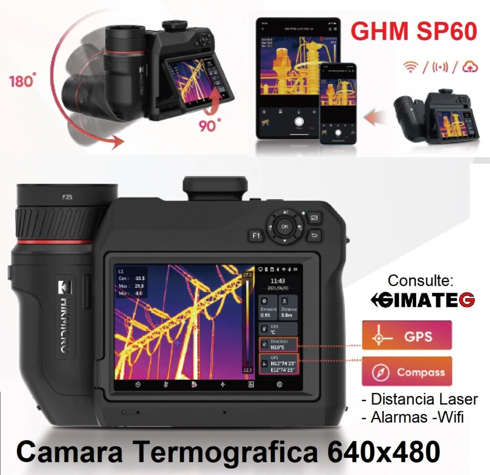 camaras termograficas pro HIKmicro SP61 gimateg