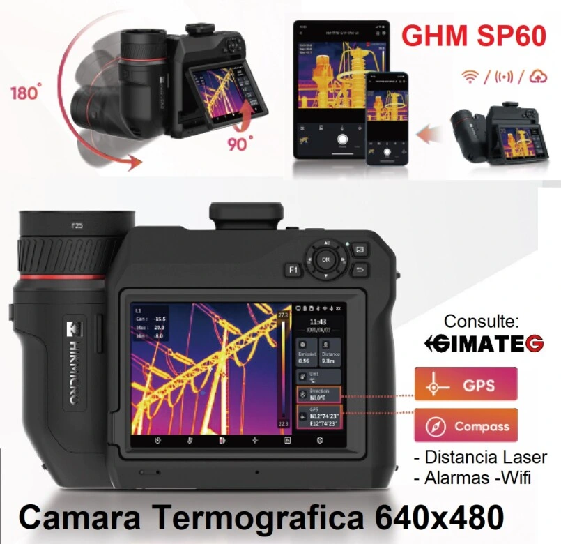 camaras termograficas pro HIKmicro SP60 gimateg