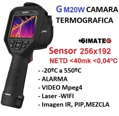 termografica alarma hikmicro M20W gimateg