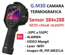Termografica G41 HDMI GPS VIDEO Hikmicro gimateg