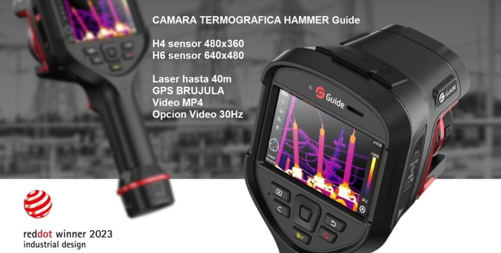 camaras termograficas PRO Hammer H4 y H6 gimateg