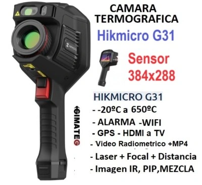 camara termografica HIKmicro G31 gimateg