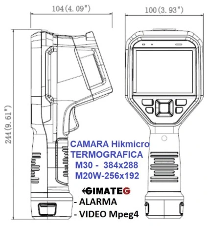 termograficas hikmicro M60 M30 M20w gimateg