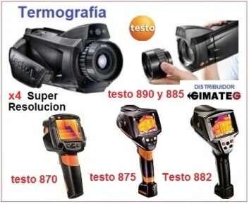 camaras termograficas venta alquiler GimateG distribuidor testo