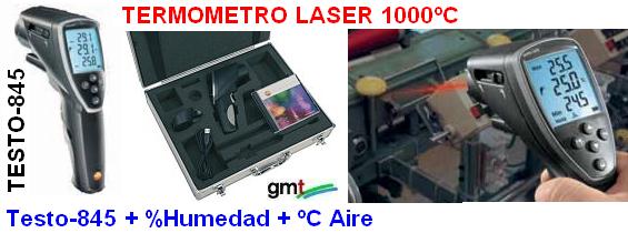 termometro laser hasta 1000 grados testo 845 de gimateg