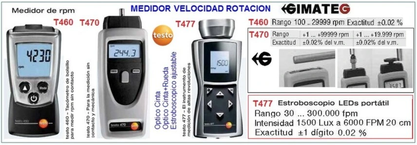 tacometro y estroboscopio digital , rotacion y velocidad lineal ,gimateg