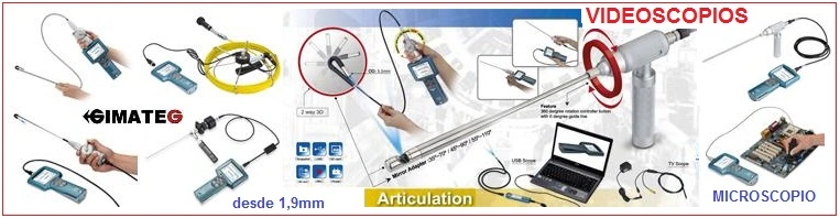 gama videoscopios Adro gimateg